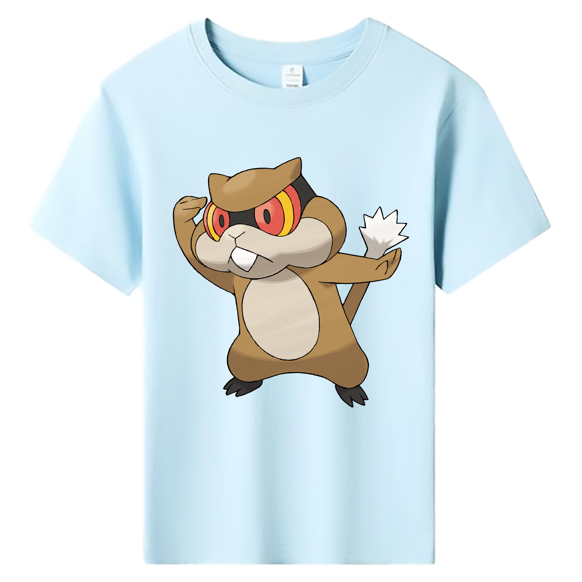（画像用） ポケットモンスター Pokémon 綿100％キッズTシャツ（フロントプリント）